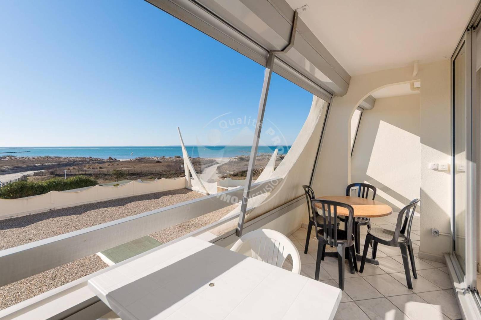 As21522 - P2 Climatise Avec Belle Vue Sur La Mer Avec Piscine Et Parking Prive Le Grau-du-Roi Eksteriør billede